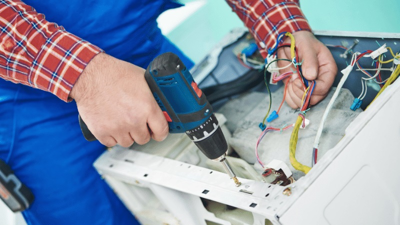 Kocaeli Profilo Profilo çamaşır makinesi kart tamiri – Su almama arızası orijinal parça ile giderildi. - Teknik servis örneği